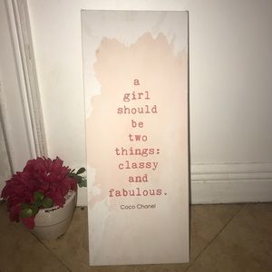 COCO CHANEL WALL ART